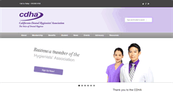 Desktop Screenshot of cdha.org