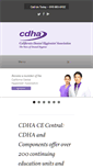 Mobile Screenshot of cdha.org